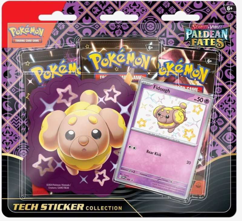 Paldean Fates Tech Sticker Collection [Fidough] - SV: Paldean Fates (PAF)