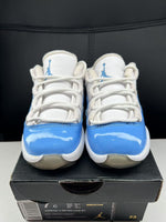 Jordan 11 Retro Low White Black University Blue (TD)（Pre-Owned）