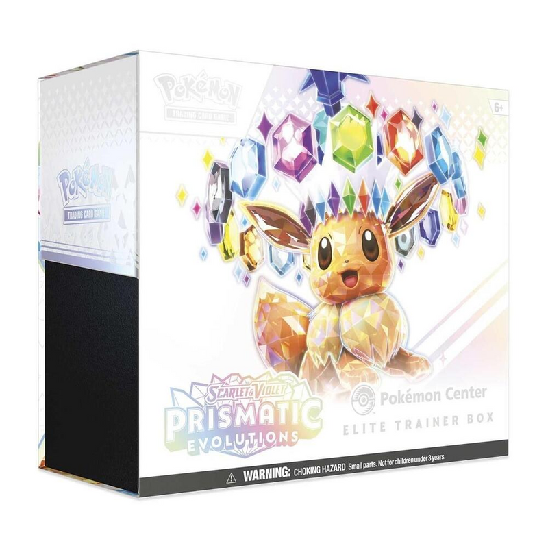 Pokemon TCG Prismatic Evolutions Pokemon Center Elite Trainer Box