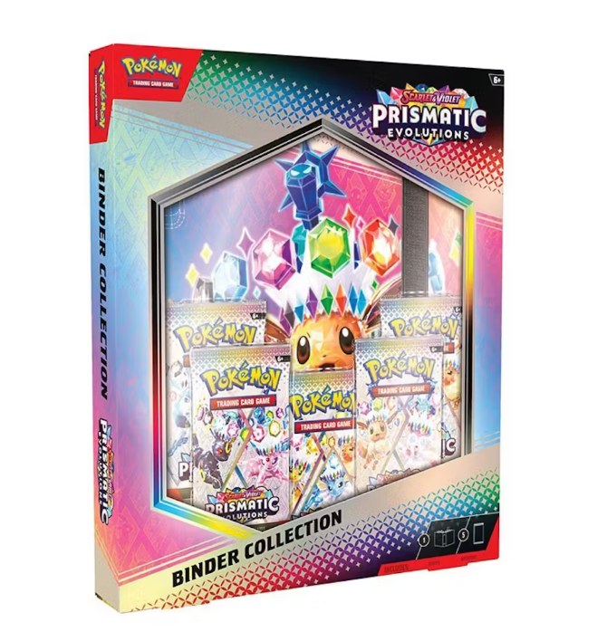 Pokemon Scarlet & Violet Prismatic Evolution Binder Collection