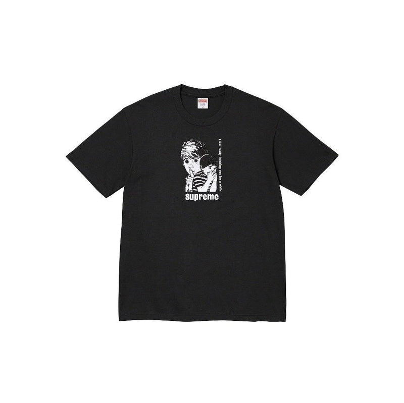 Supreme Freaking Out Tee Black