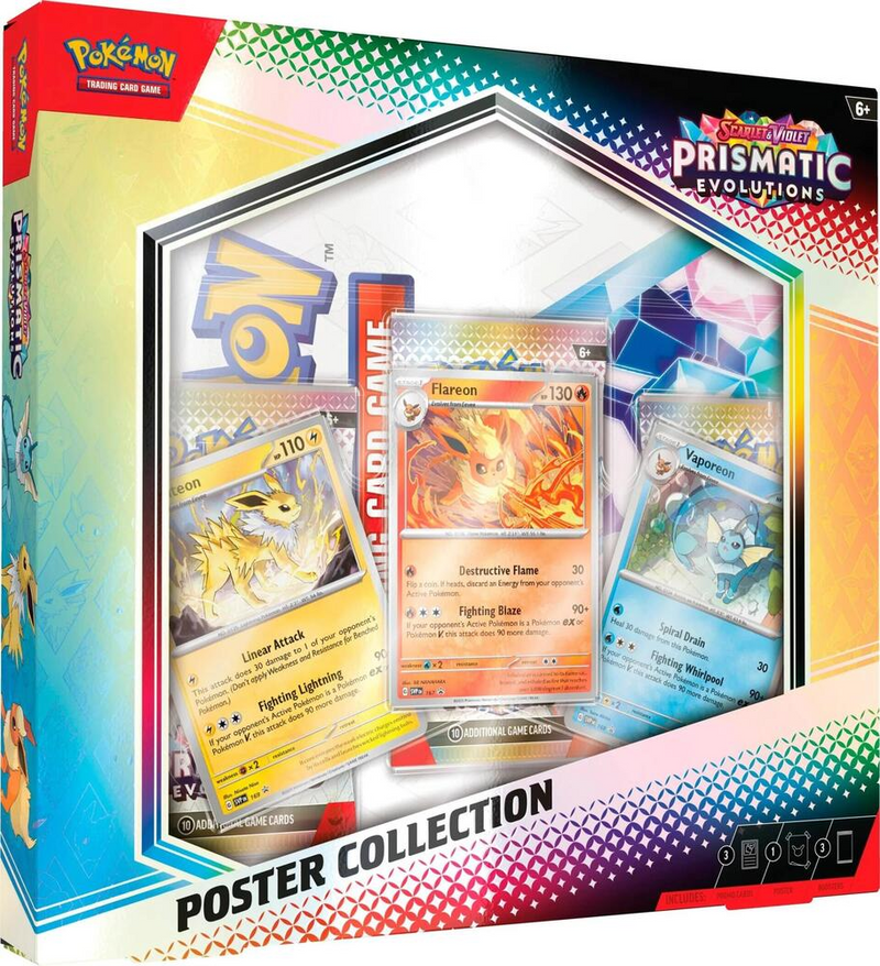 Pokemon Prismatic Evolutions Poster Collection - SV: Prismatic Evolutions (PRE)