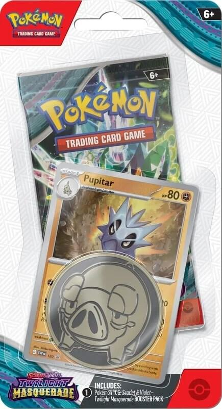 Pokemon Twilight Masquerade Single Pack Blister [Pupitar] - SV06: Twilight Masquerade (TWM)