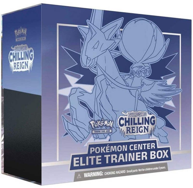 Pokemon Chilling Reign Pokemon Center Elite Trainer Box