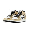 Jordan 1 Mid Metallic Gold Black White (GS)