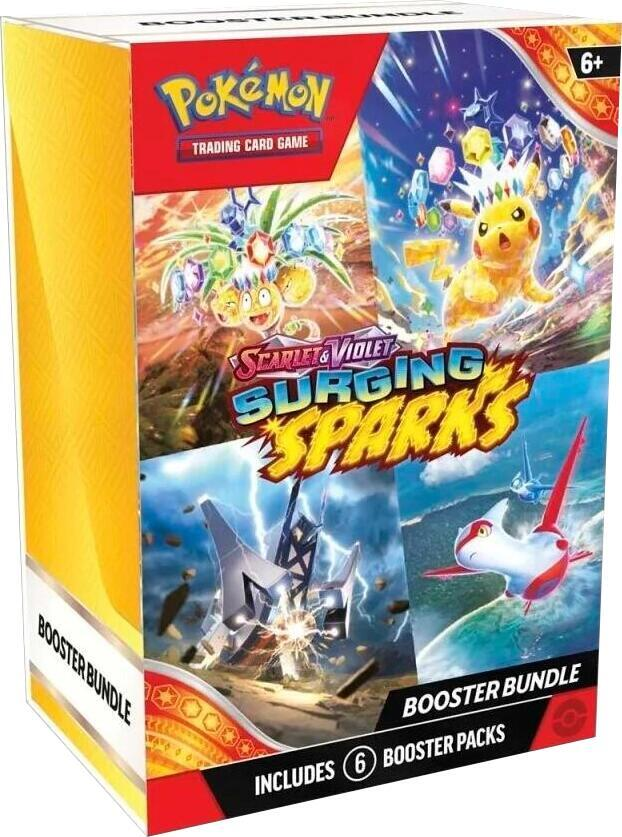 pokenon Surging Sparks Booster Bundle - SV08: Surging Sparks (SSP)