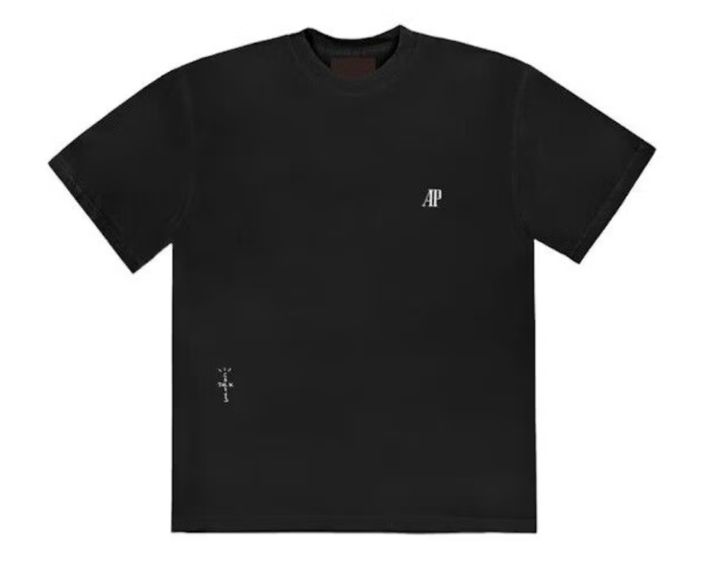 Travis Scott Cux Audemars Piguet Vintage Tee Black