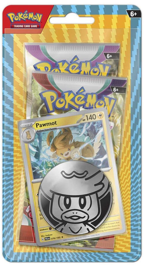 Pokemon Checklane 2-Pack Blister [Pawmot] - Miscellaneous Cards & Products (MCAP)