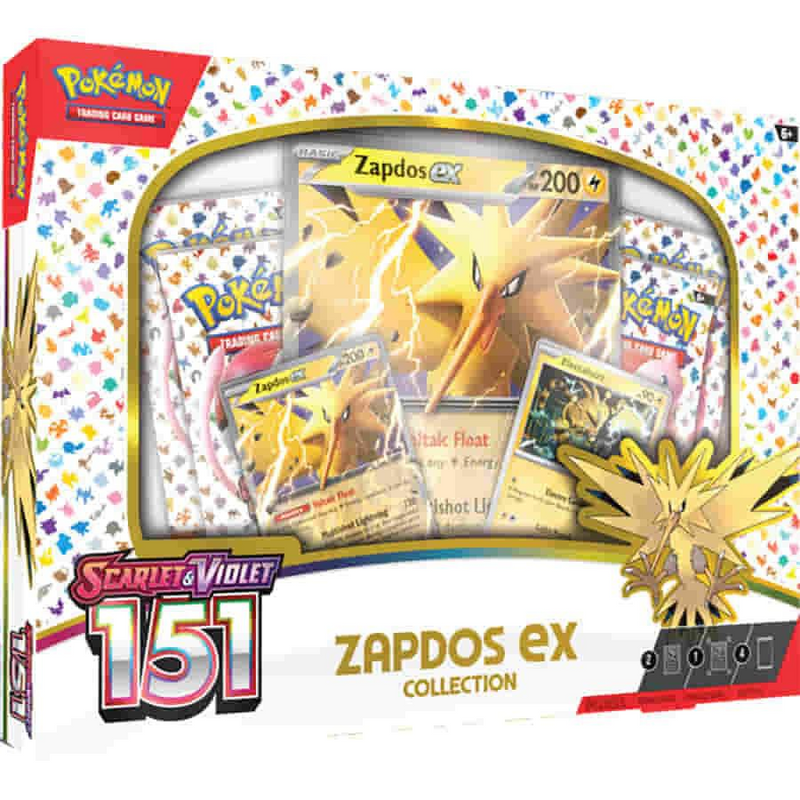 Pokemon 151  Zapdos ex Collection