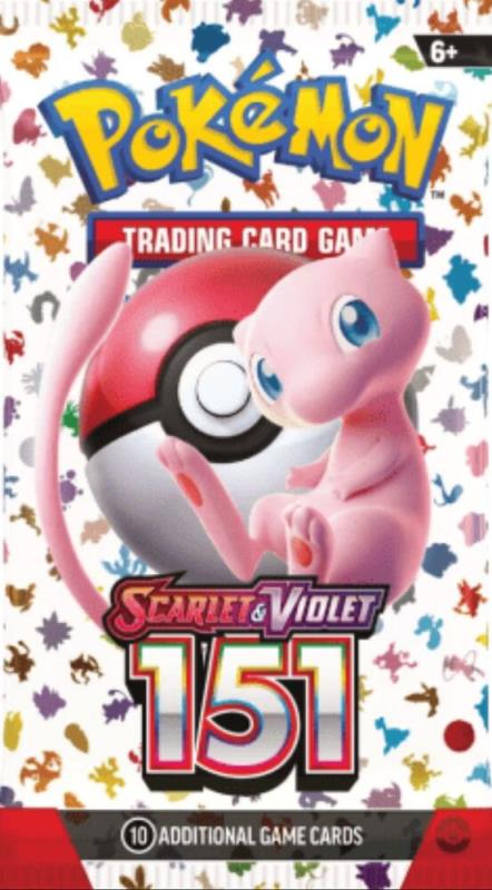Pokemon 151 Booster Pack - SV: Scarlet & Violet 151