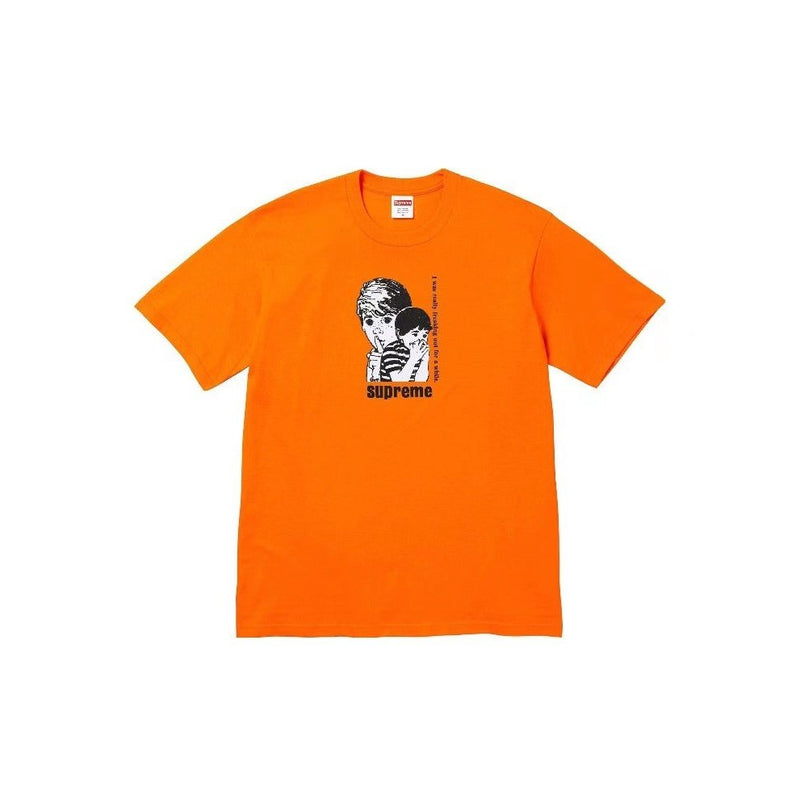 Supreme Freaking Out Tee Orange