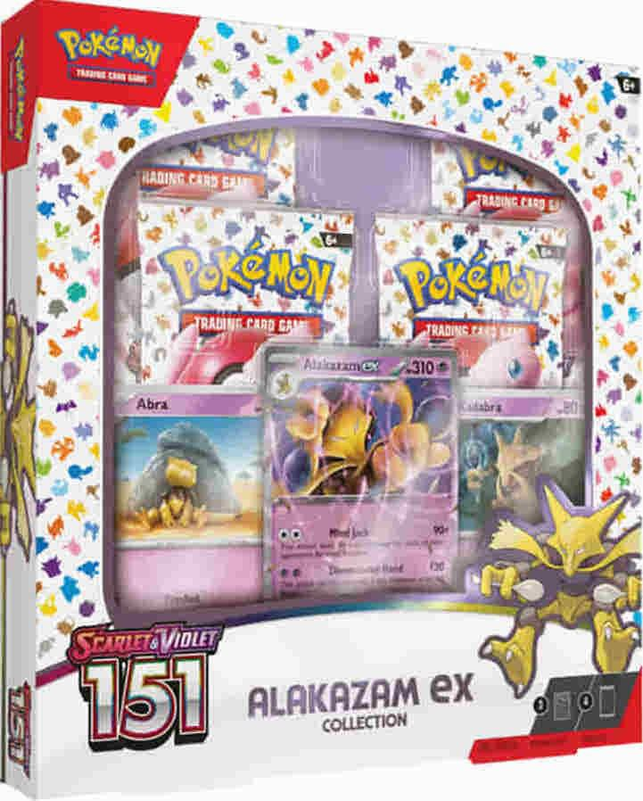 Pokemon 151 Alakazam ex Collection