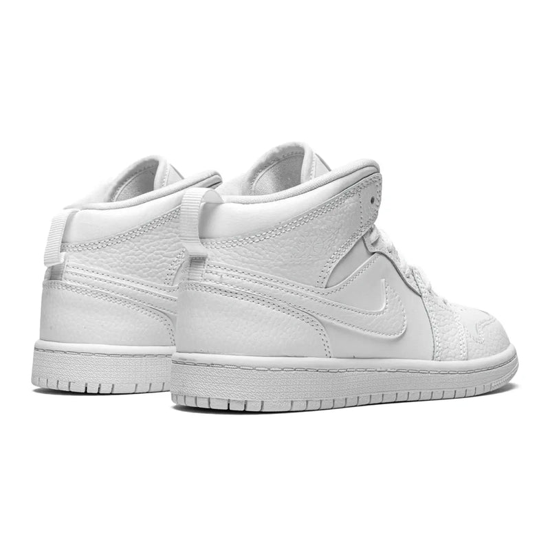 Jordan 1 Mid Triple White 2021 PS Uphead