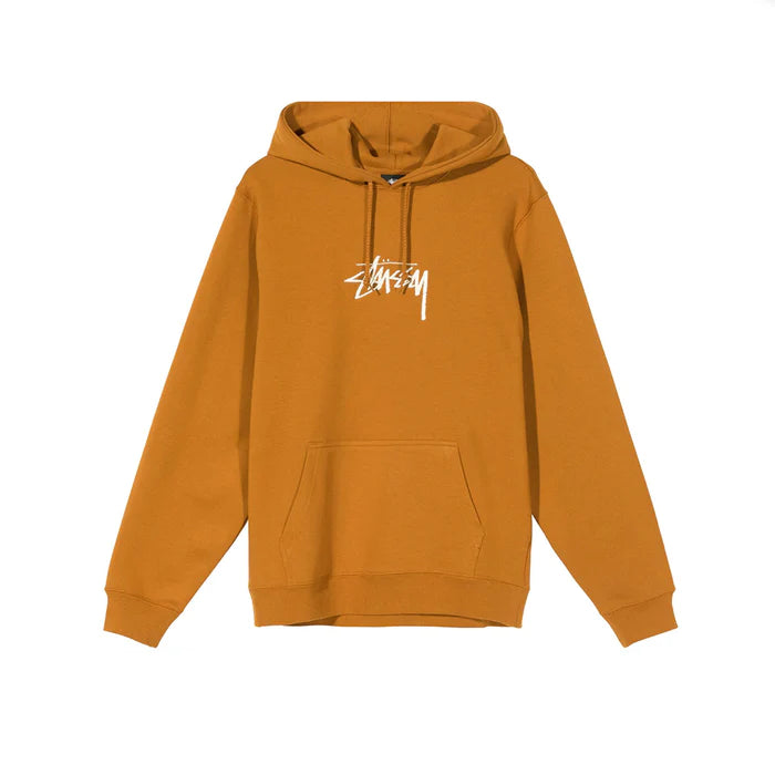 Stussy Stock Logo Hoodie - Carame