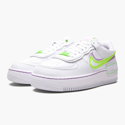 Nike Air Force 1 Shadow White Electric Green (W)