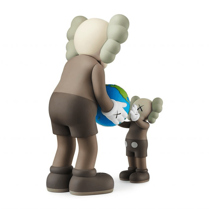 KAWS THE PROMISE Vinyl Figure Brown