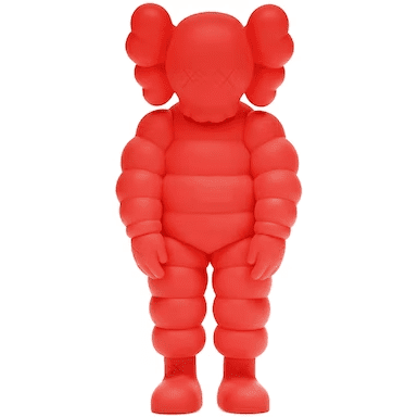 KAWS What Party Vinyl Figure Orange