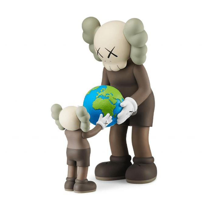 KAWS THE PROMISE Vinyl Figure Brown