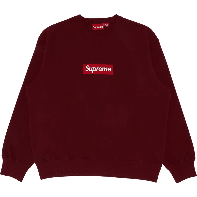 Supreme Box Logo Crewneck (FW22) Cardinal