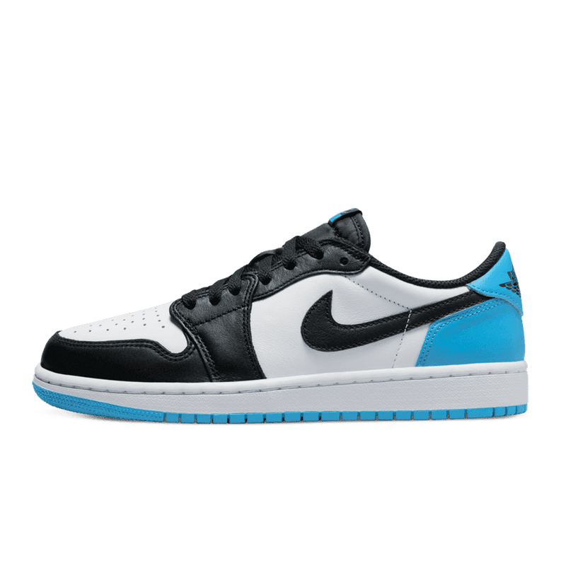 Jordan 1 Low Black Dark Powder Blue (W)