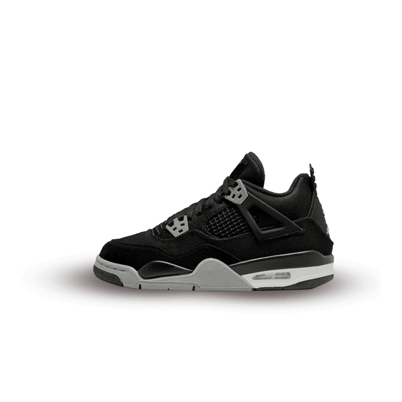 Jordan 4 Retro Black Canvas (GS)