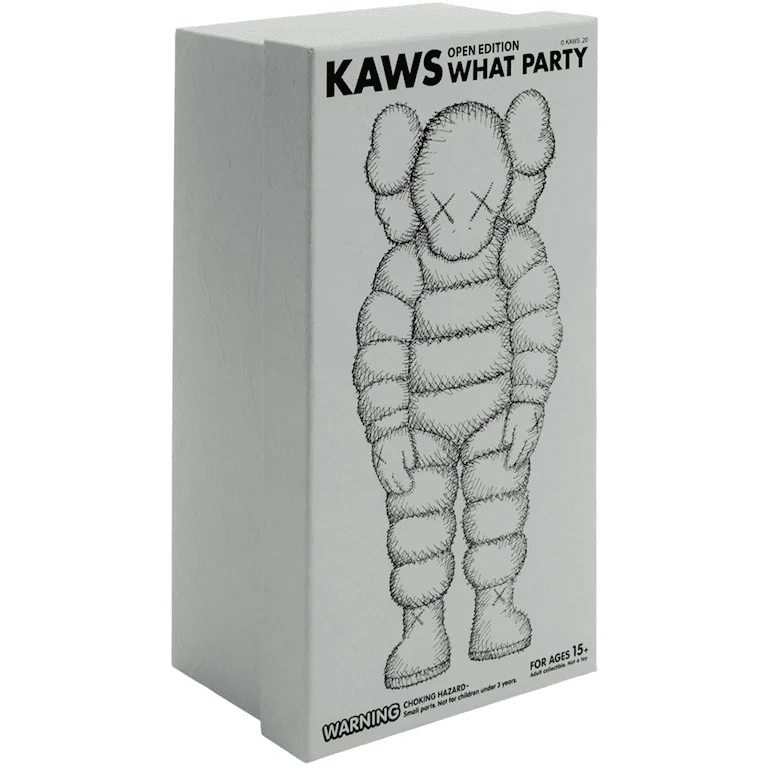 KAWS What Party Vinyl Figure White