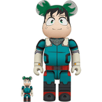 Bearbrick x My Hero Academia Izuku Midoriya 100% & 400% Set