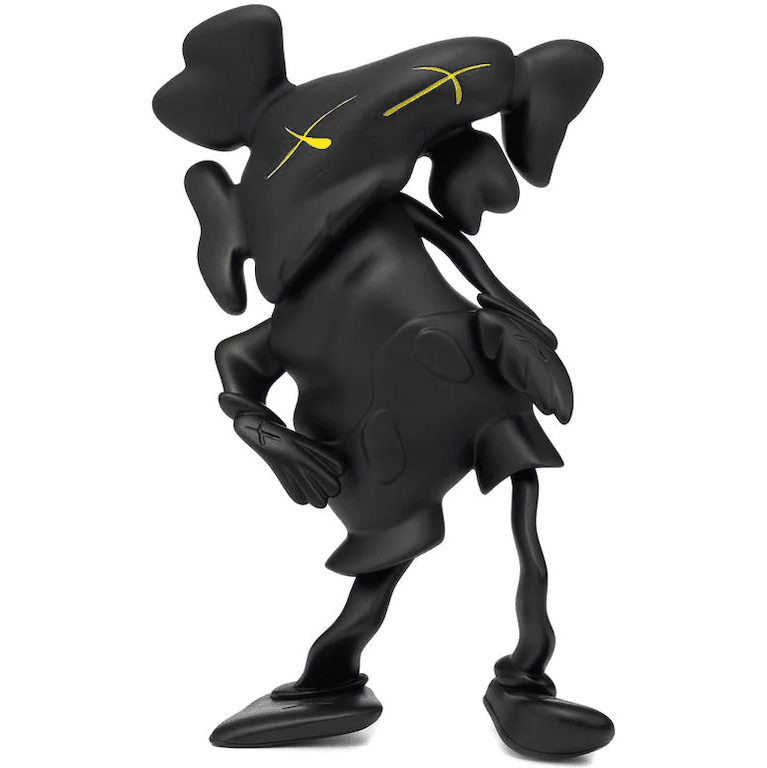 KAWS Robert Lazzarini Companion Vinyl Figure Black