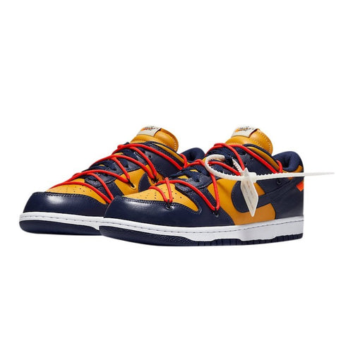 Nike Dunk Low Off-White University Gold Midnight Navy