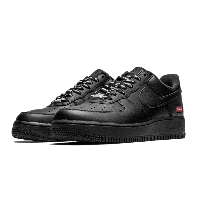 Nike Air Force 1 Low Supreme Black Uphead