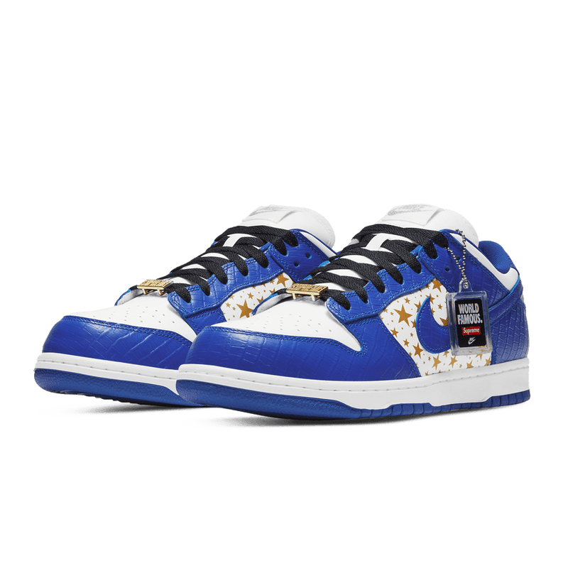 Nike SB Dunk Low Supreme Stars Hyper Royal (2021)